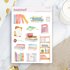 Bookshelf - Sticker Sheet by Penpaling Paula_