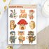 Woodland Delivery - Sticker Sheet by Penpaling Paula_