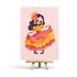Catrina Postcard by Penpaling Paula_