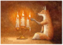 Postcard 481 by Katja Saario - Candles_