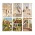 6 Single Postcards set – Alchemy of the seasons – Winter/Spring - Nicolet Boon_