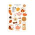 A6 Stickersheet by Muchable | herfst/autumn - cosy & cute_