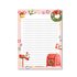 A5 Notepad Christmas Mail - Double Sided - by Only Happy Things_