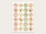 Stickersheet from Appeloogje - herfst/winter_