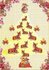 Postcard Caatje | Christmas Tree Deer_