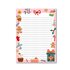 A5 Notepad Pink Christmas - Double Sided - by Only Happy Things_