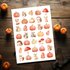 Stickersheet Fall & Pumpkins_