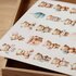 Stickersheet Birthday bears_