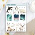Arctic Animals Sticker Sheet by Penpaling Paula_