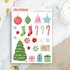 Christmas Sticker Sheet by Penpaling Paula_