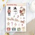 Christmas Day Sticker Sheet by Penpaling Paula_