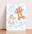Postcard Joy to the world - Aniet Illustration_