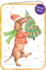 Carola Pabst Folded Card | Dachshund with Christmas tree_