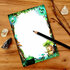 A6 Little Sweet Mandrake in the Enchanted Forest Notepad - by TinyTami_