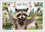 PK 1322 Tausendschön Postcard - Big Hug_