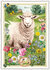 PK 1318 Tausendschön Postcard - Sheep_