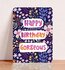 Postcard Happy Birthday Gorgeous Lila - Aniet Illustration_