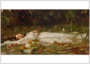 Postcard | Ophelia, um 1900_