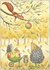Postcard | Animals during the apple harvest_