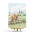 Highland Cow Postcard by Penpaling Paula_
