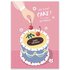 Postcard Let's Eat Birthday Cake - by LittleLeftyLou _
