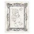 Gorjuss Rubber Stamps - Santoro Tweed - The Friendly Hedgehog_