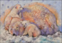 Postcard Loes Botman | Mother polar bear_
