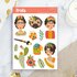  Frida - Sticker Sheet by Penpaling Paula_