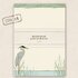 A4 Letter Paper Pad TikiOno | Heron_