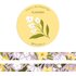 yellow spring flower - purple/lilac Washi Tape - Muchable_