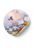 5x Sticker Vogelnestje in de sinaasappeltak by RomyIllustrations_
