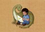 Postcard Belle and Boo | Dinosaur Story_