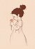 Ansichtkaart Belle and Boo | Lola's Flower_