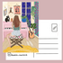 Studio LaWiene Postcard - Music on world off_