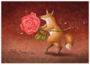 Postcard 493 by Katja Saario - Rose Fox_