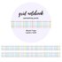 Washi Tape Grid Notebook by Penpaling Paula_