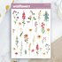 Wildflowers - Sticker Sheet by Penpaling Paula_