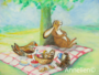 Uitgeverij Haas Ansichtkaart - Picknick_