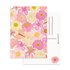 A6 Postcard by Muchable - cute pink flowers pattern - floral print_