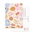 A6 Postcard by Muchable - cute pattern design bakery - baking_