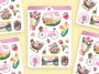 Wild Pencil Studio Planner sticker sheet - Flowering season_