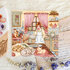 Xenia's Sketchbook Pages Postcard - Cozy Spring Cooking with Cats_