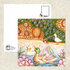 Xenia's Sketchbook Pages Postcard - Spring Flowers and Fairy with Ducks_