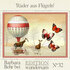Edition Wundersam Postcard 32 - Wheels made from wings_