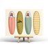 Surf Board Postcard by Penpaling Paula_