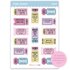 Ticket Waterproof Stickers - Little Lefty Lou_