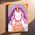 Postcard Happy a Magical Birthday - Aniet Illustration_