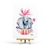 Elephant - Postcard by Penpaling Paula_