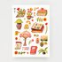 Wild Pencil Studio Washi sticker sheet - Things I Love_