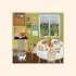 Asia Spettel 12x12 Postcard - Easter breakfast_